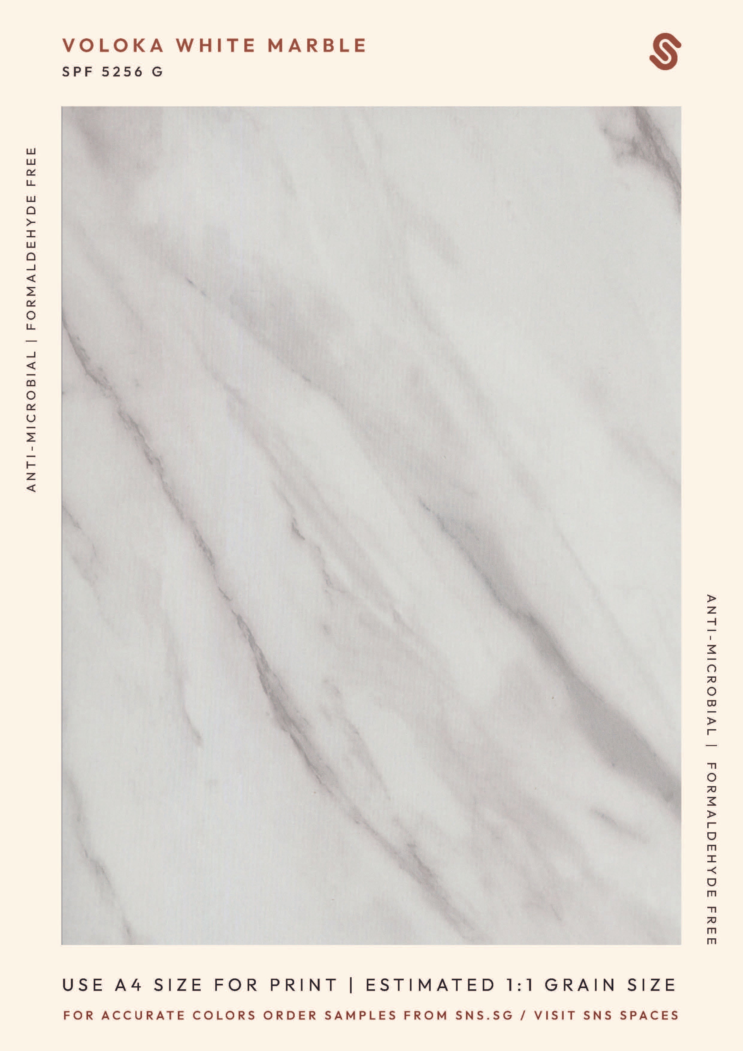Voloka White Marble – SNS Laminates