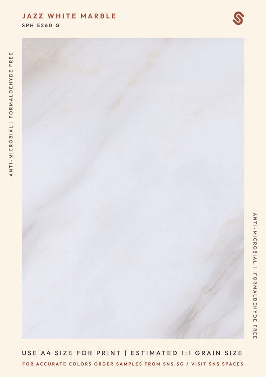 Jazz White Marble