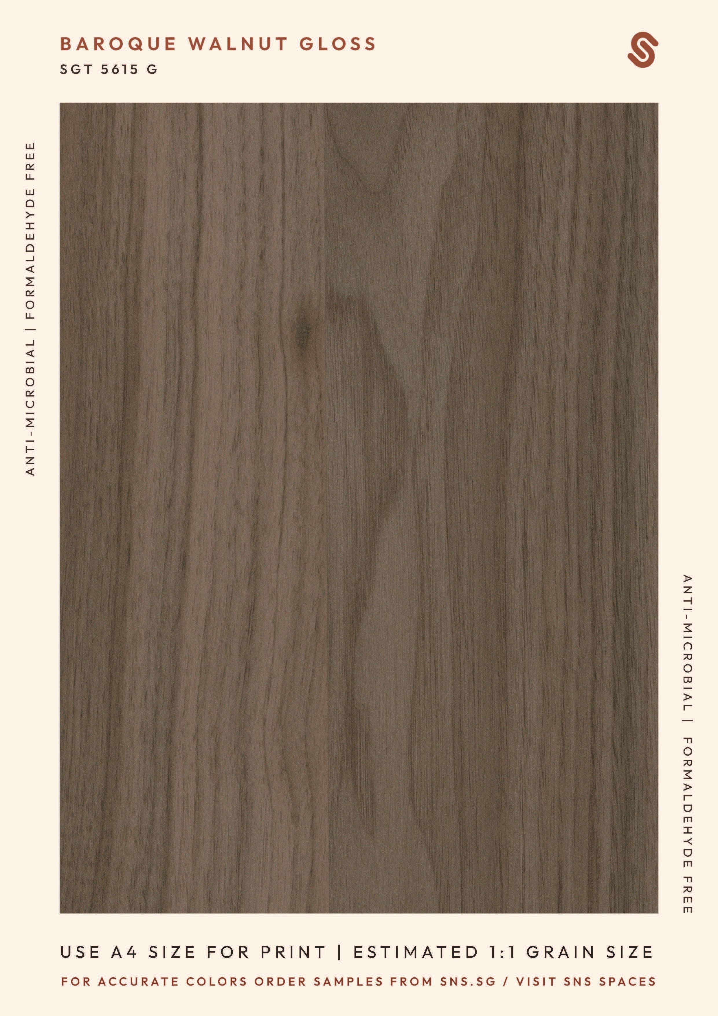 Baroque Walnut Gloss – SNS Laminates