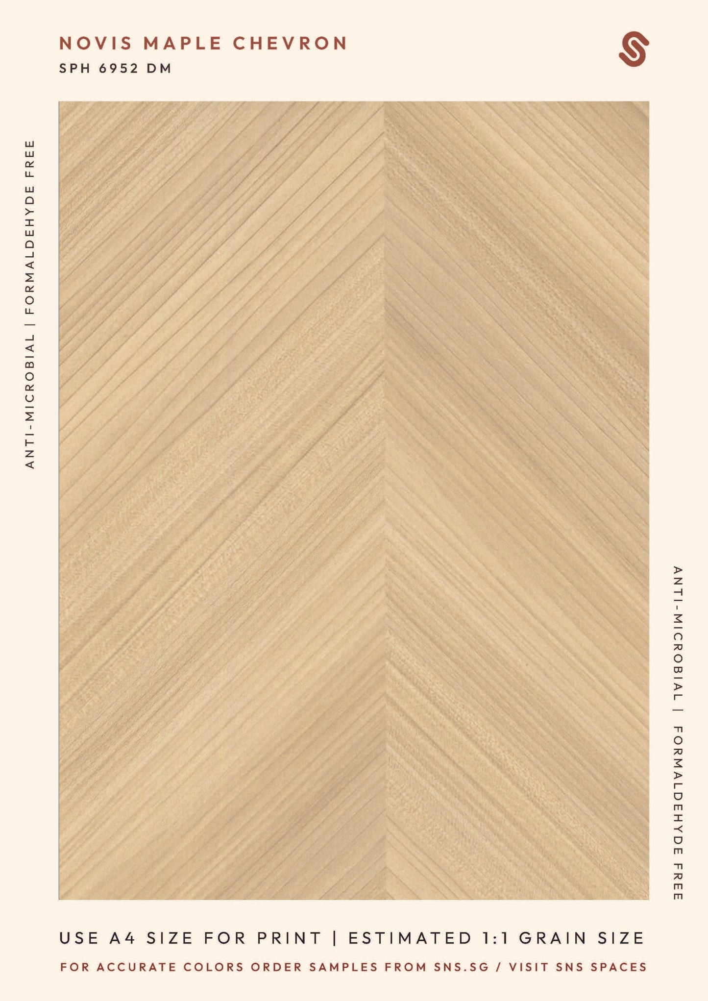 Novis Maple Chevron