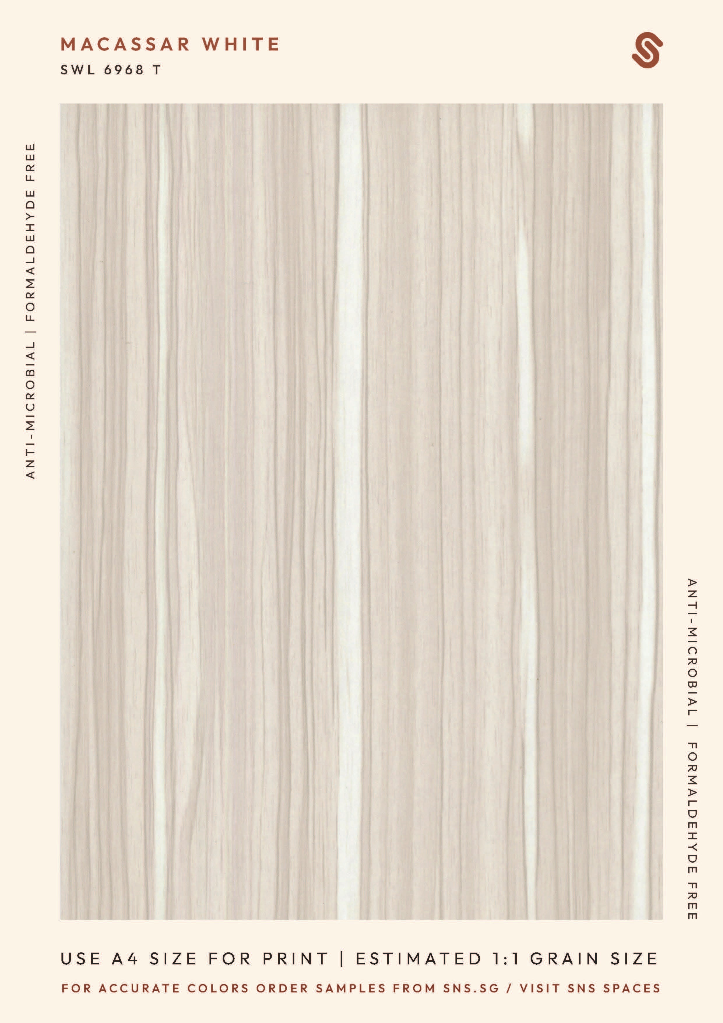 Macassar White – SNS Laminates