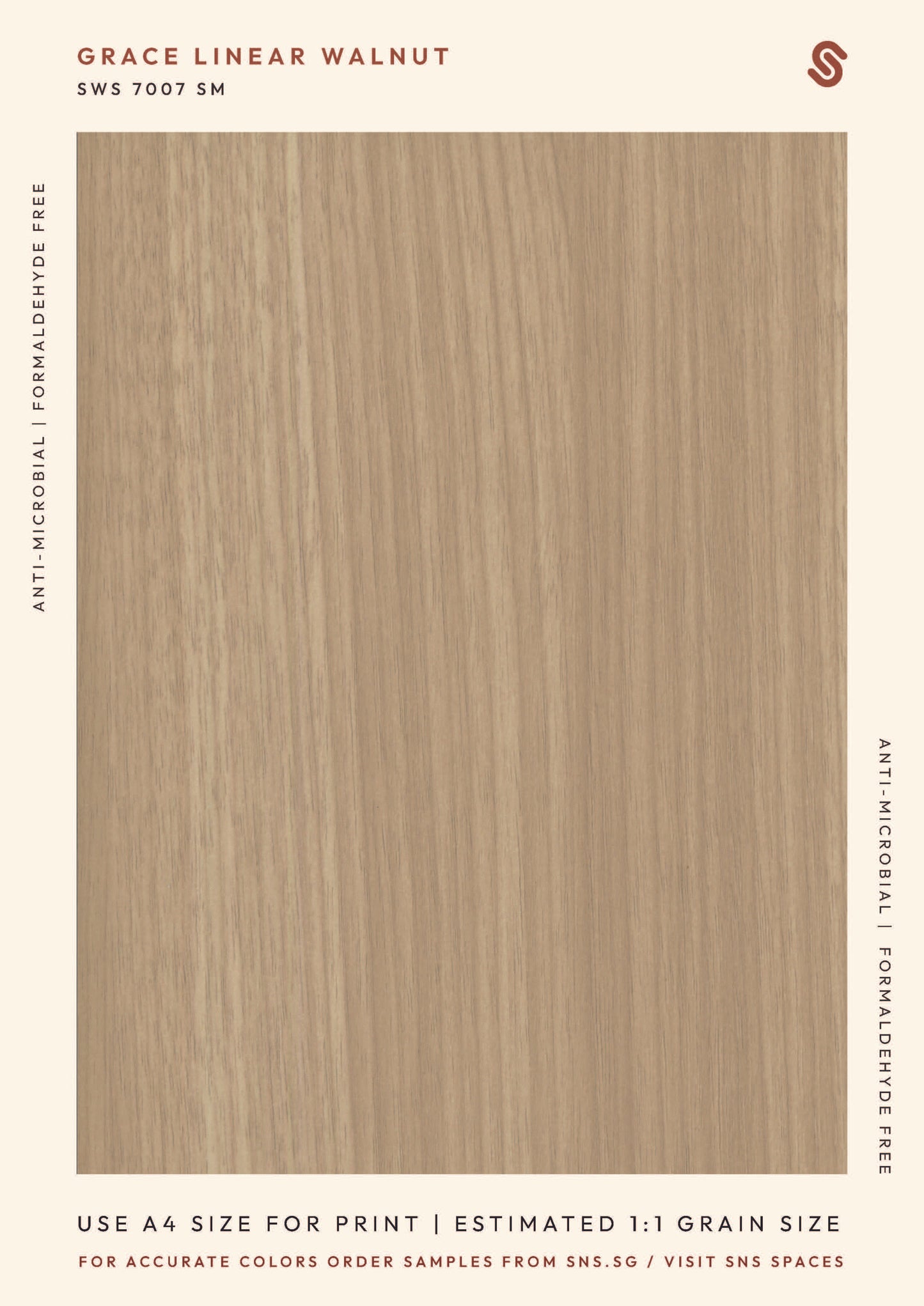 Grace Linear Walnut