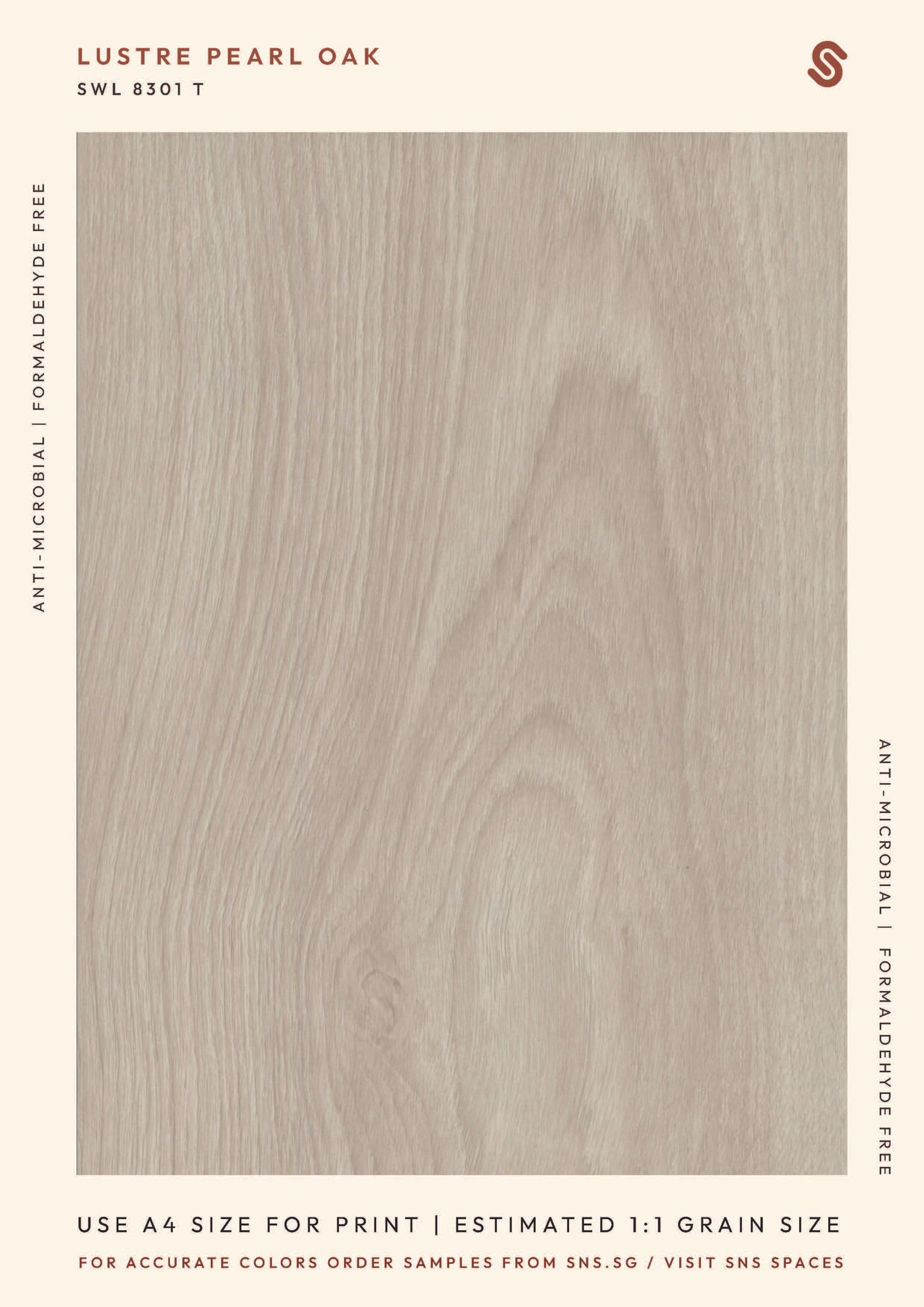 Lustre Pearl Oak