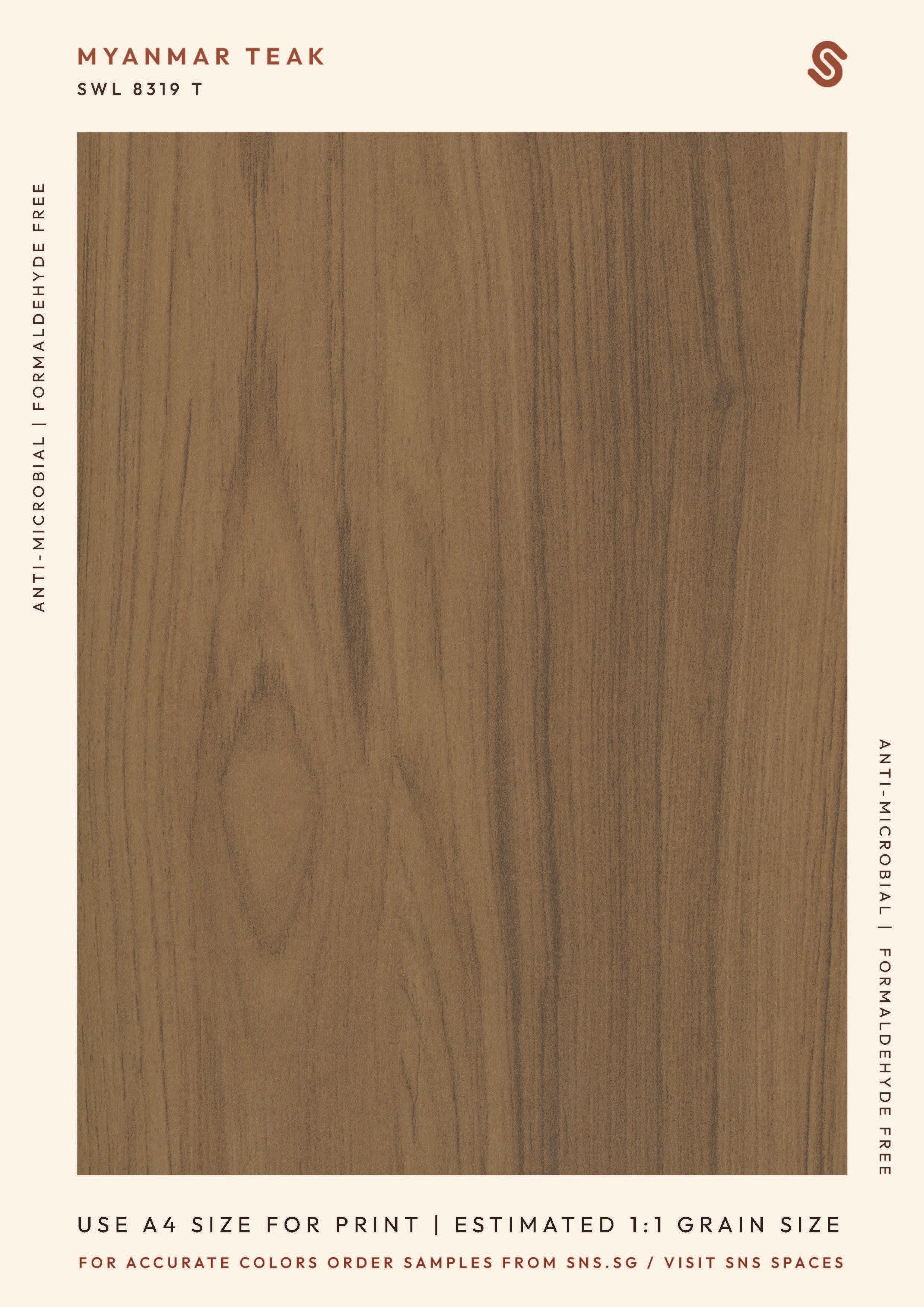 Myanmar Teak – SNS Laminates
