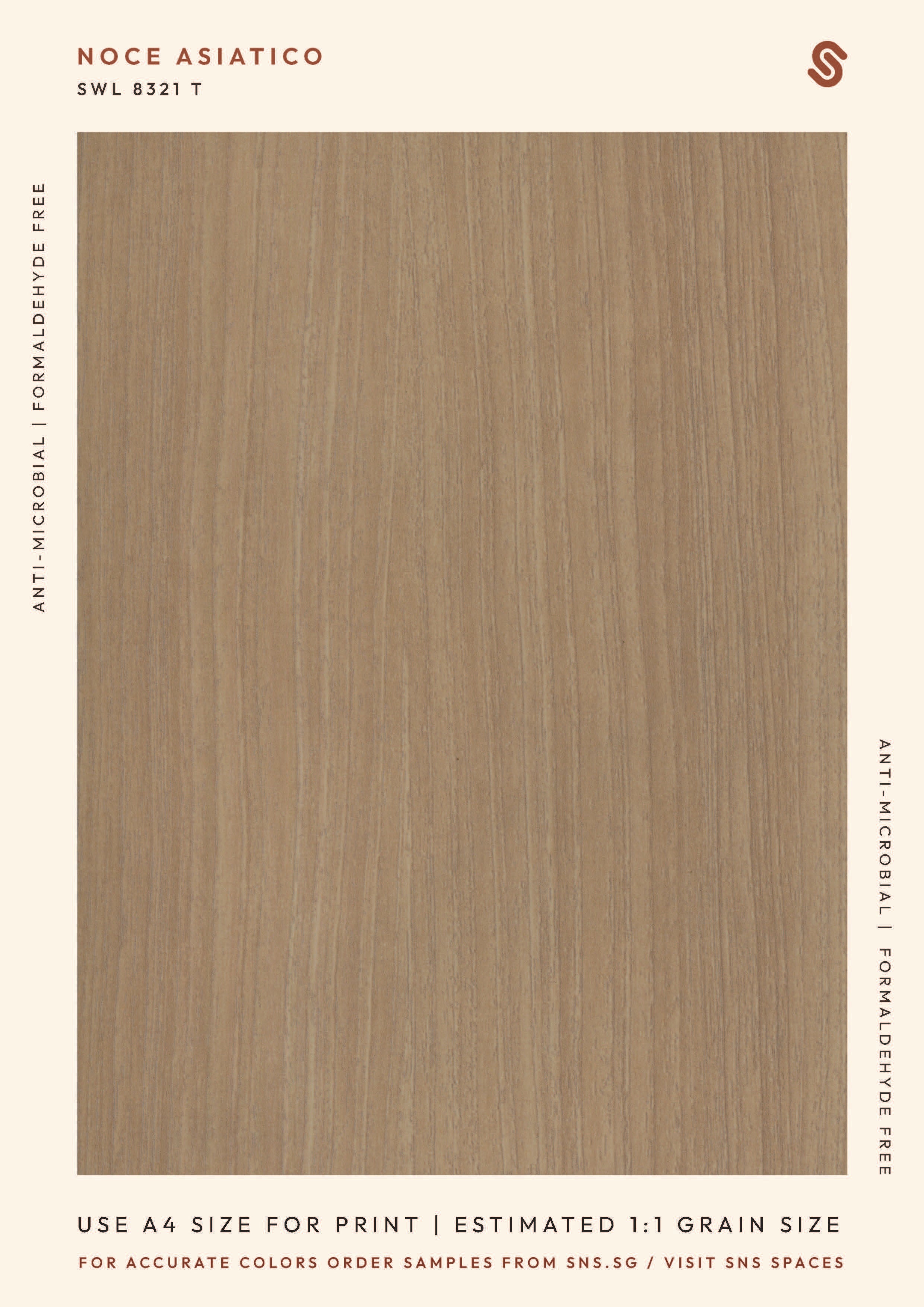 Noce Asiatico – SNS Laminates