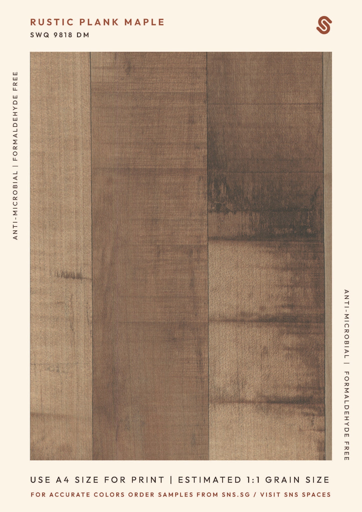 Rustic Plank Maple – SNS Laminates