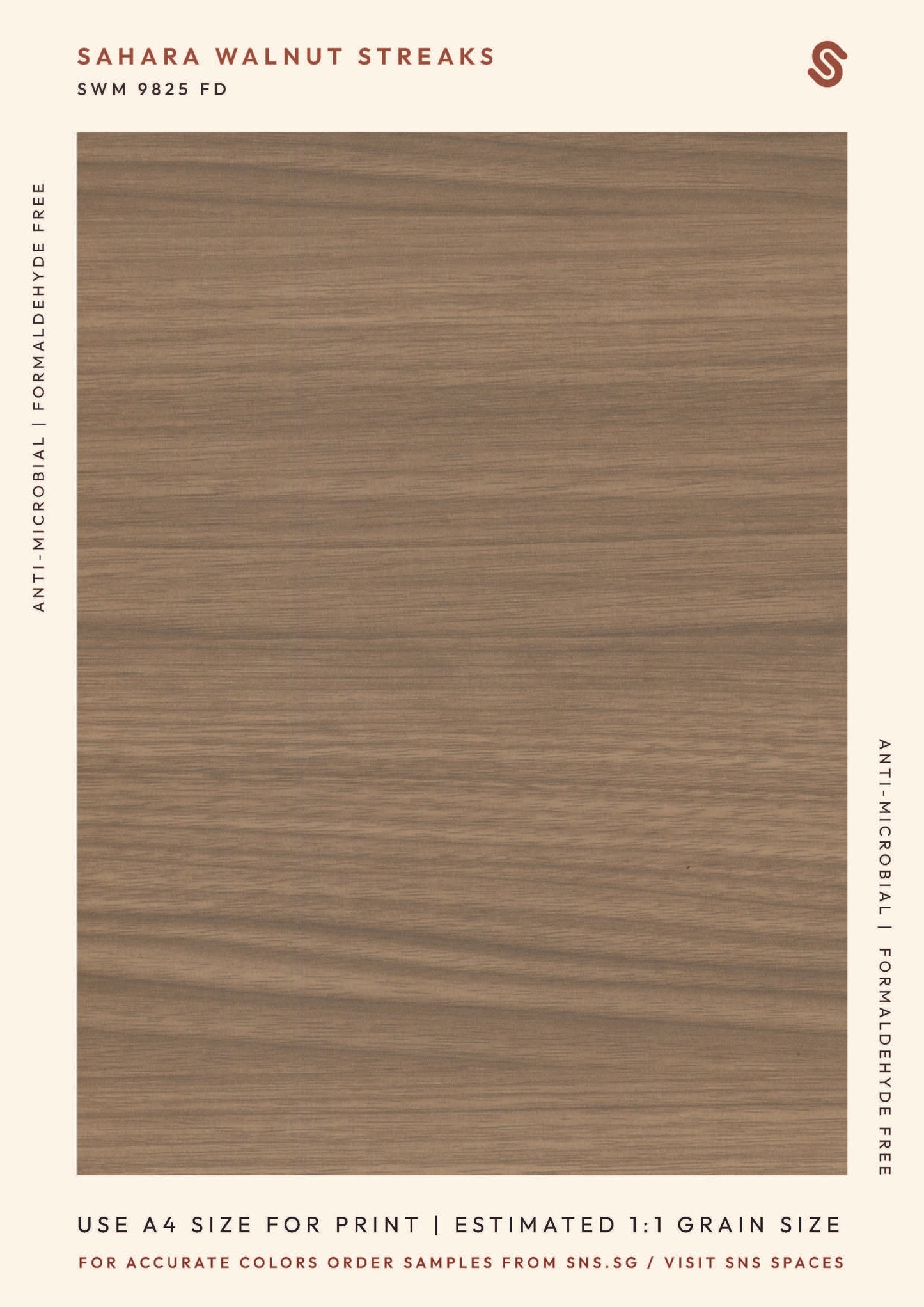 Sahara Walnut Streaks