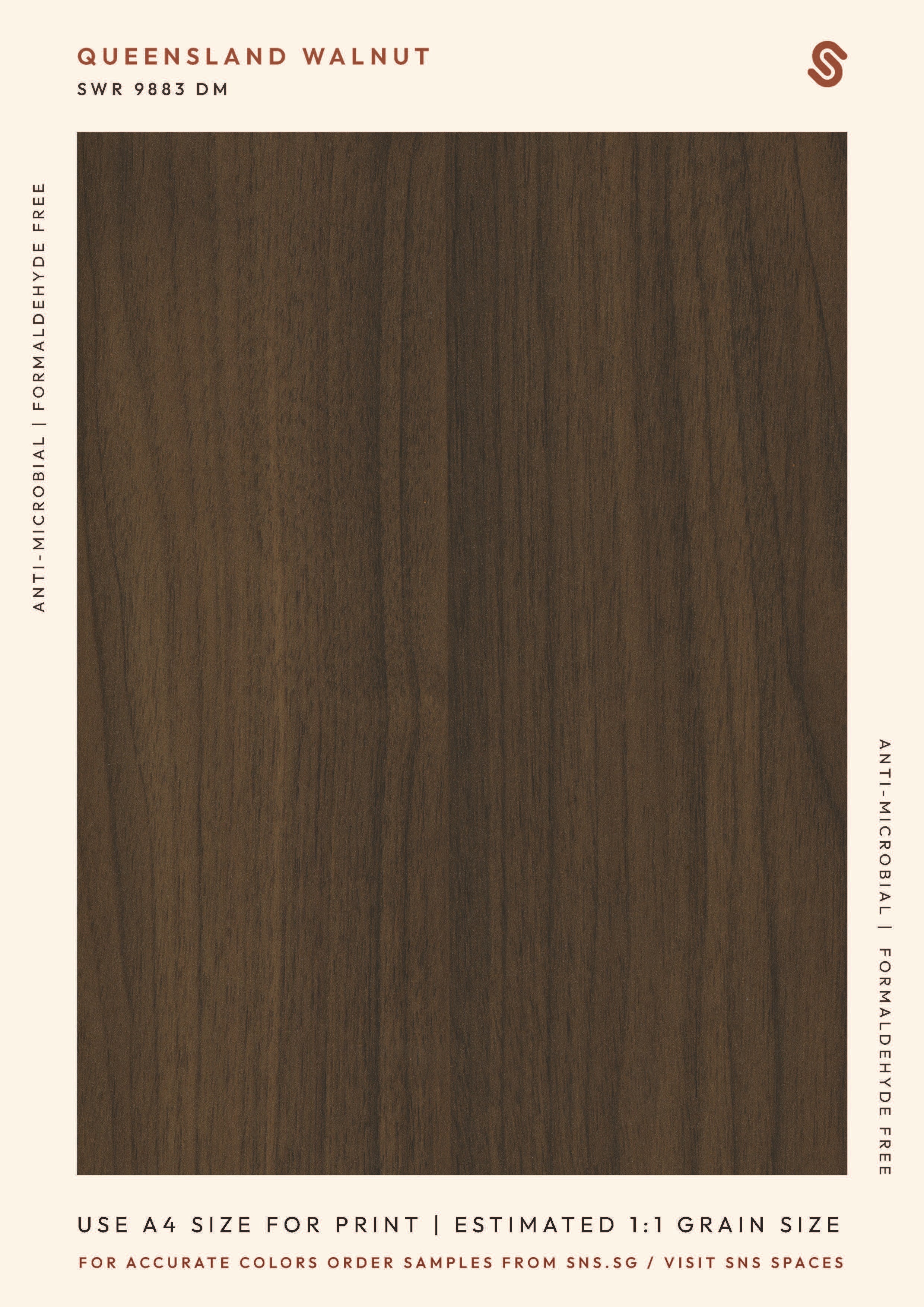 Queensland Walnut – SNS Laminates